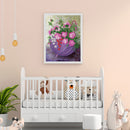 5D Diamond Painting Flower Umbrella Partial Special Shape Drill DIY Picture