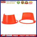 1 Pair Auto Interior 6.5 inch Car Audio Speaker Ring Waterproof Cover Protector