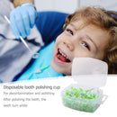 100pcs/box Disposable Dental Polishing Cup Tooth Polish Brush Polisher Cup