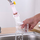 Kitchen Faucet Spouts Tap Splash-Proof Water Purifier Filter Tools (Pink) Newly