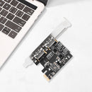 PCI Express SATA3.0 Adapter Riser Desktop Computer PCI-E X1 Extender Card Part