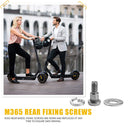Stainless Steel Rear Back Wheel Fixed Bolt Screw 2 Set for M365 Electric Scooter