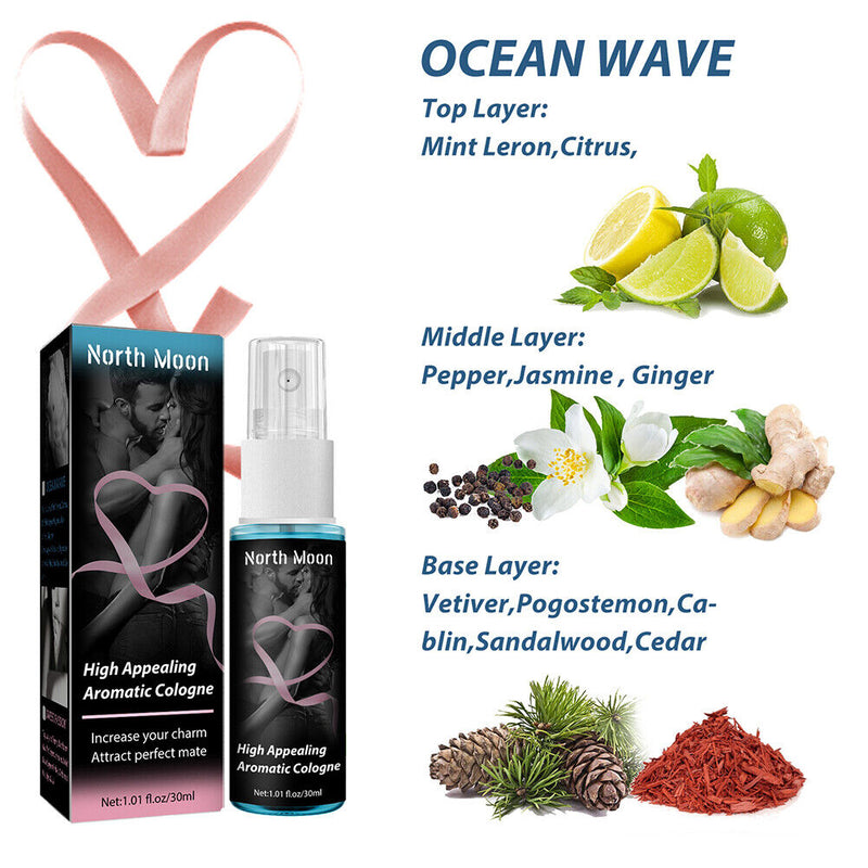 30ml Pheromone Perfume Aphrodisiac Passionate Spray Flirting Sexy for Men Women