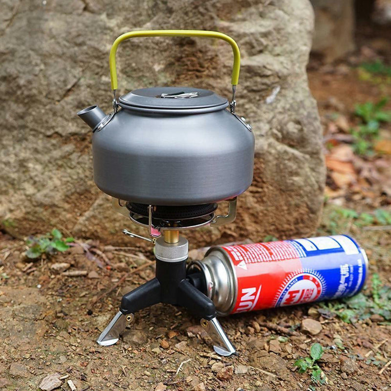 Outdoor Gas Stove Adapter Portable Camping Safety Convertor Triangle F3B1