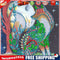 DIY Rhinestone Mosaic Wolf Part Drill Special Shape Diamond Painting Kit