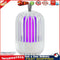 Pest Control Lights LED Bug Trap Mute Luring Mosquito Killer Lamp (White) Newly