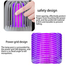 Pest Control Lights LED Bug Trap Mute Luring Mosquito Killer Lamp (Grey) Newly