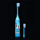 Children Auto Electric Toothbrush Ultrasonic Waterproof Tooth Brush (Blue)