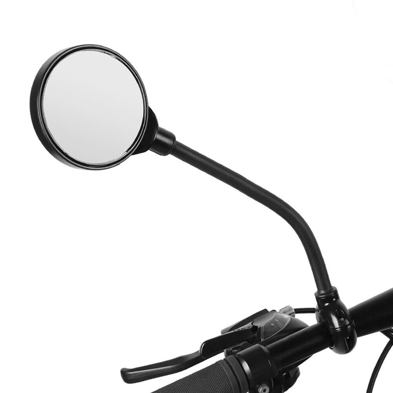 Bicycle Handlebar Rearview Mirror Adjustable Wide Range Bike Back Reflector