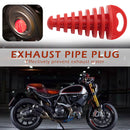 Motorcycle Exhaust Pipe Air-bleeder Plug Muffler Wash Plug Small (Red) Newly