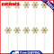 10pcs/12pcs Crown Bow Glitter Snowflake Cupcake Topper Takes Handmade Cake