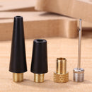 4pcs/set Ball Needle Nozzle Adapter Kit Bicycle Tire Inflate Pump Parts Newly