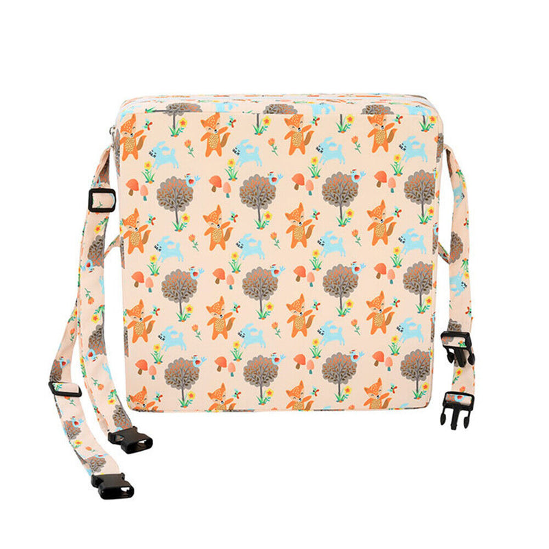 Removable Kids Chair Lifting Cushion Cute Increased Seat Booster (Fox) Newly