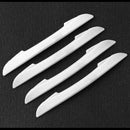4× White Car Door Edge Scratch Anti-collision Protector Guard Strip Accessories