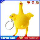 50X Tricky Funny Gadgets Toys Squeeze Chicken Egg Laying Hens Stress Relief