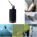 10pcs Fishing Bait Feeder Cages Holder Metal Lure Container Basket (30g) Newly
