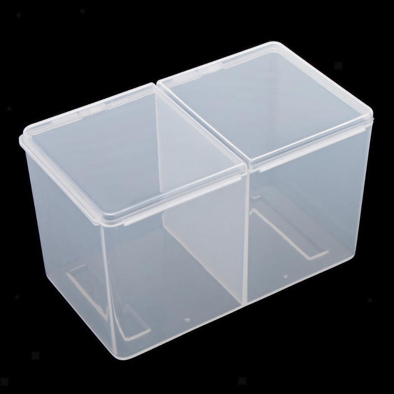 Storage Box Cotton Ball Swab Pad Organizer Holder Bathroom Makeup Container