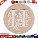 Retro Flower Letter Envelope Sealing Wax Copper Seal Stamp Post Decor(H) Newly