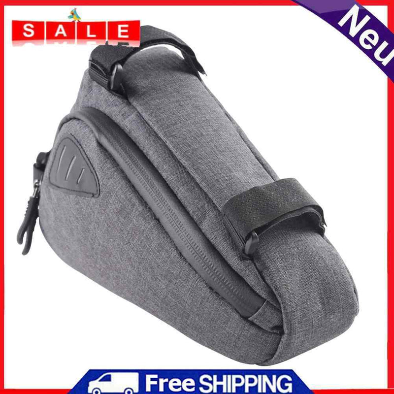MTB Road Folding Bike Triangle Bag with Reflective Stripes Cycling Accessories