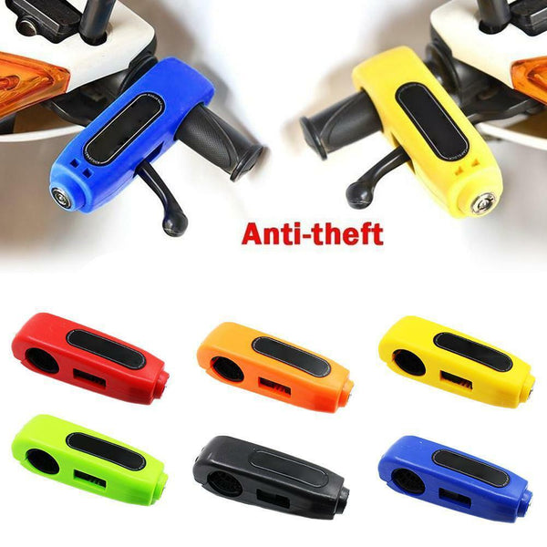 Motorbike Disc Lock Brake Handlebar Throttle Grip Lock 6 Colors hot.