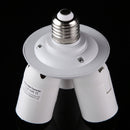 3/4 in1E27 Base Socket Splitter Light Lamp Bulb Adapter(E27-3E27)