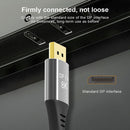 Displayport Extension Cable 8K DP Male to Female 4K Adapter Cord (2m)