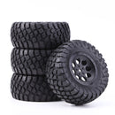 4pcs 107mm Rim Tire Upgrade Parts Rc Rim Tyre for 1/10 Traxxas Slash Hsp Hpi