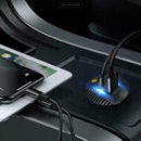12V-24V Dual USB QC 3.0 + PD Car Fast Charger Socket Outlet Power D0F6
