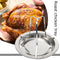 Stainless Steel Chicken Roaster Rack Plate Non Stick DIY BBQ Grill Stand