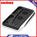 Vertical Cooling Stand for PS5 PS5 Digital Edition with Dual Controller Charger