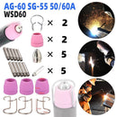 Electrode Nozzle AG-60/SG55 CUT60 LGK60 Plasma Welding Torch Assembly Kit