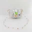 Women Fashion PVC Transparent Crossbody Bag Trending Travel Small Messenger Bag