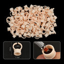 100pcs Silicone Tattoo Ink Cups Finger Ring Pigment Holder Container (M) Newly