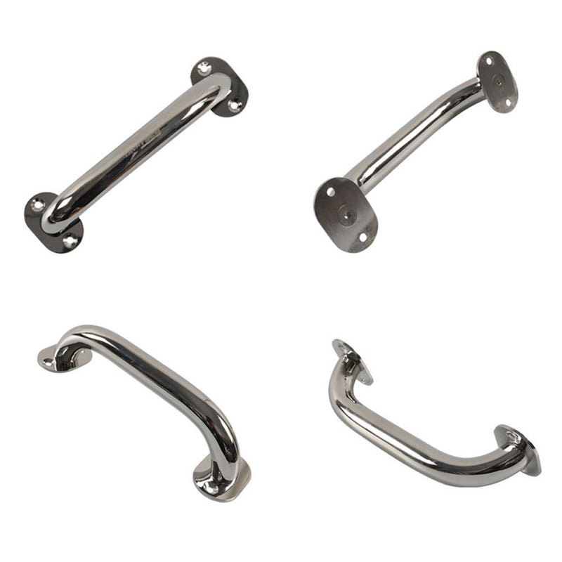 RV Yacht Marine Boat Handrail Stainless Steel Adjustable 8" Grab Handle