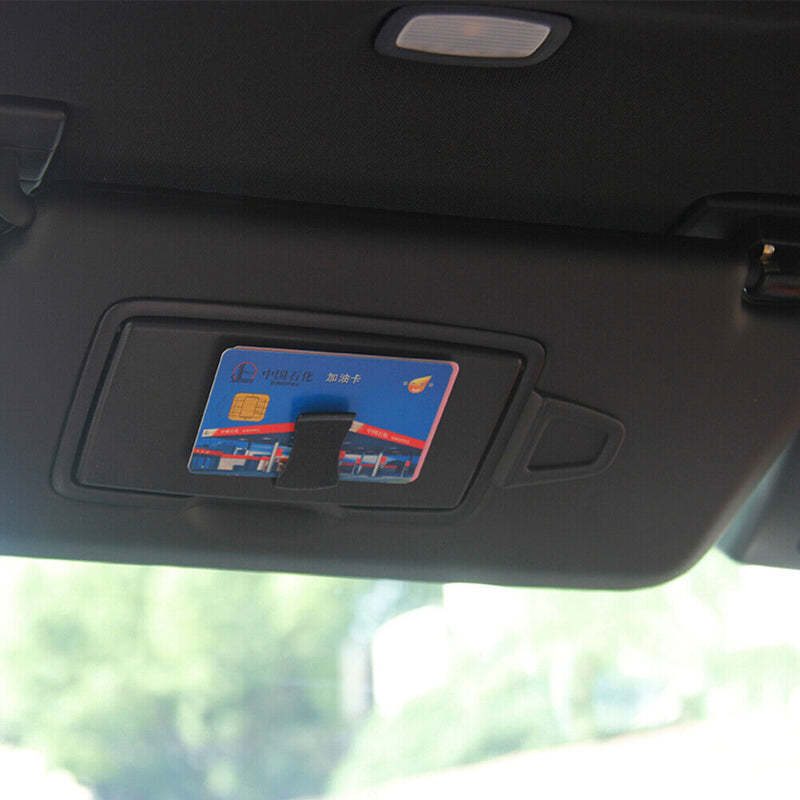 2x Car Sunglasses Ticket Pen Card Holder Clips Glasses Sun Visor Dash Clamp