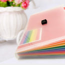 Expanding School File Case 13 Pockets Document Bag File Folder Paper Organizer