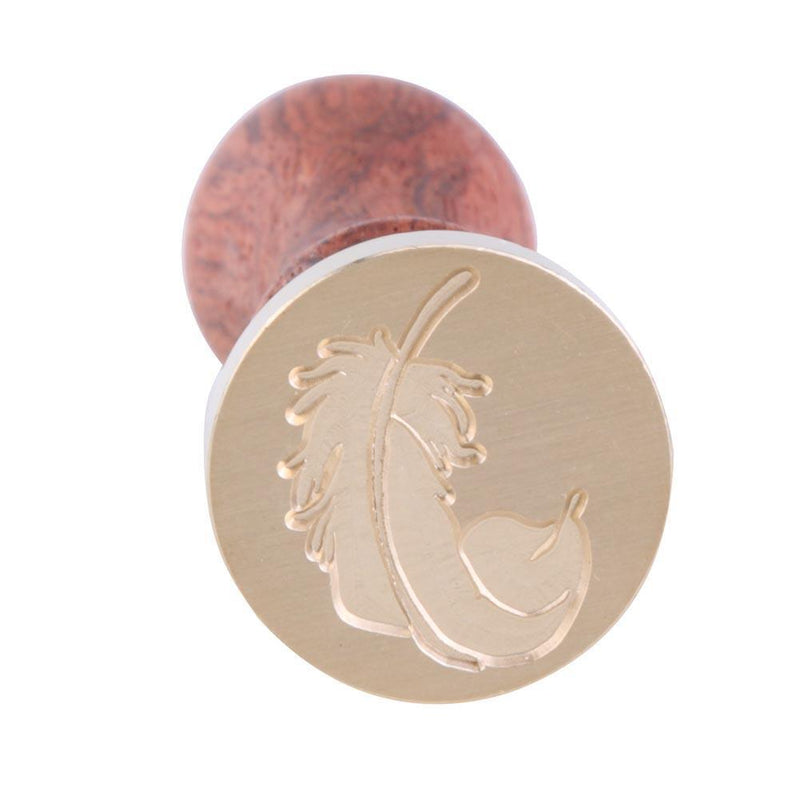 Retro Wax Stamp Wood Handle DIY Scrapbooking Envelope Sealing Stamp Seal(C)