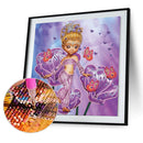 Diamond Painting Cartoon Girl Partial Special Drill Rhinestone Kit (EP003) Newly