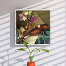 DIY Diamond Painting Kits Full Round Drill Table Violin Mosaic Home Decorat