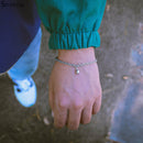 Bracelet O-shaped Bracelet Gift For Couple Stainless Steel Magnet Bracelet