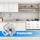 Cupboard Door Stop Closer Stoppers Damper Buffer Wardrobe Cabinet Catch (A)