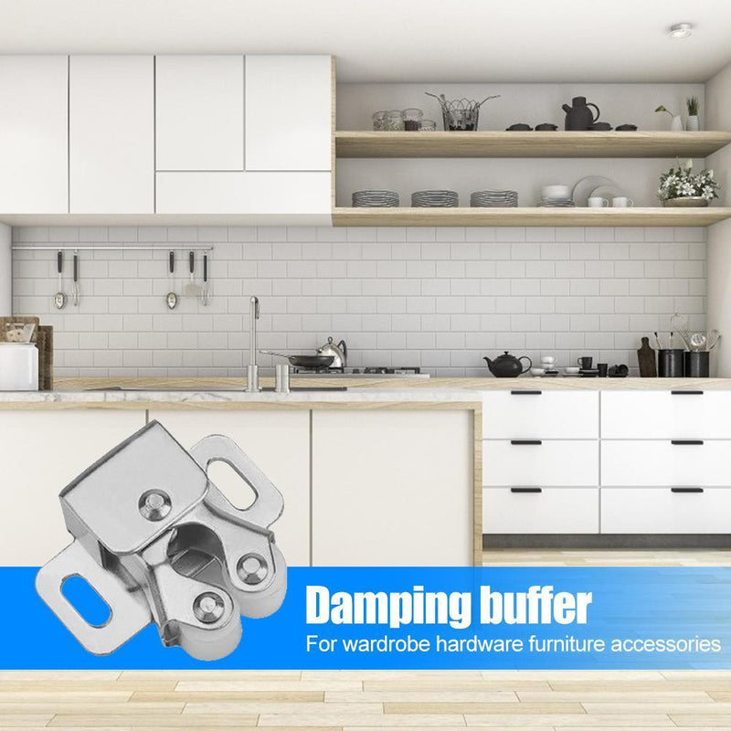 Cupboard Door Stop Closer Stoppers Damper Buffer Wardrobe Cabinet Catch (A)