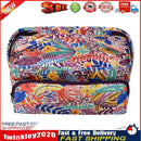 Oxford Cloth Printing Wool Crochet Storage Tote Knitting Yarn Bag (C Leaf) Newly