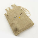 10/17/21 Key Kalimba Bag Cute Thumb Piano Sanza Mbira Shoulder Bag (Khaki) Newly