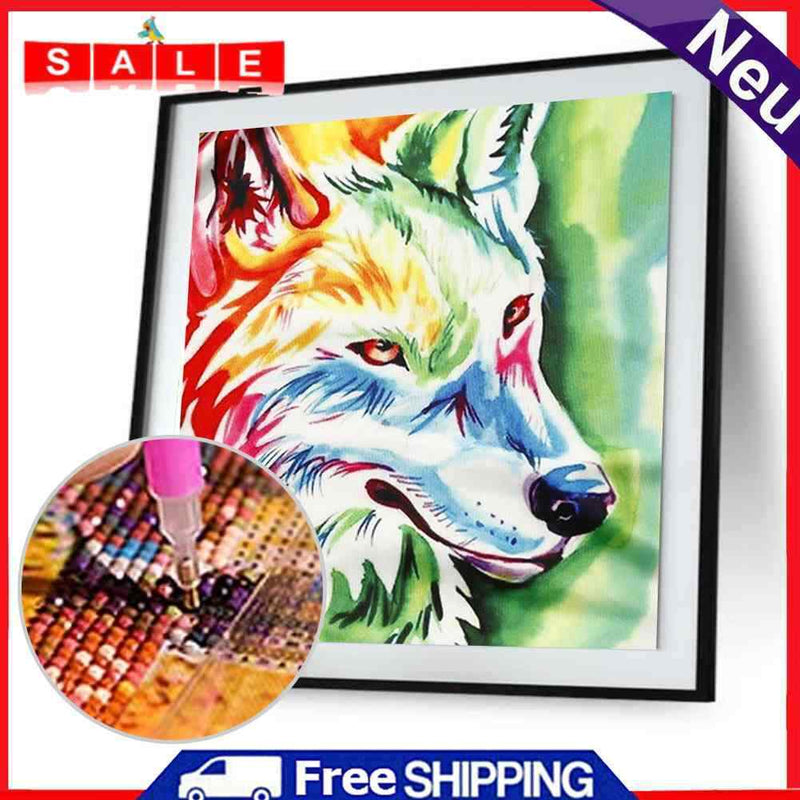 Wolf 5D Diamond Painting Embroidery DIY Craft Craft Cross Stitch Decor