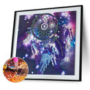 Diamond Painting Kit 5D Special Shaped DIY Rhinestone Blue Dreamcatcher