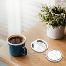 Stainless Steel Coffee Filter Cup Reusable Coffee Capsule Set for Senseo