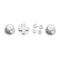 Mushroom Caps Cross Key for Switch Pro Handle Accessories Replacement Button Set