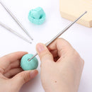 Sculpture Stainless Steel Clay Rod Double Head  Pottery Tool Carving Needle