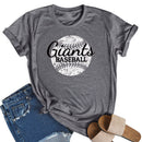 Independence Day Giant Baseball T-shirt Tee (Grey XXL)
